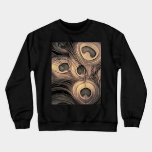 Night Peacock Elegant feathers Crewneck Sweatshirt